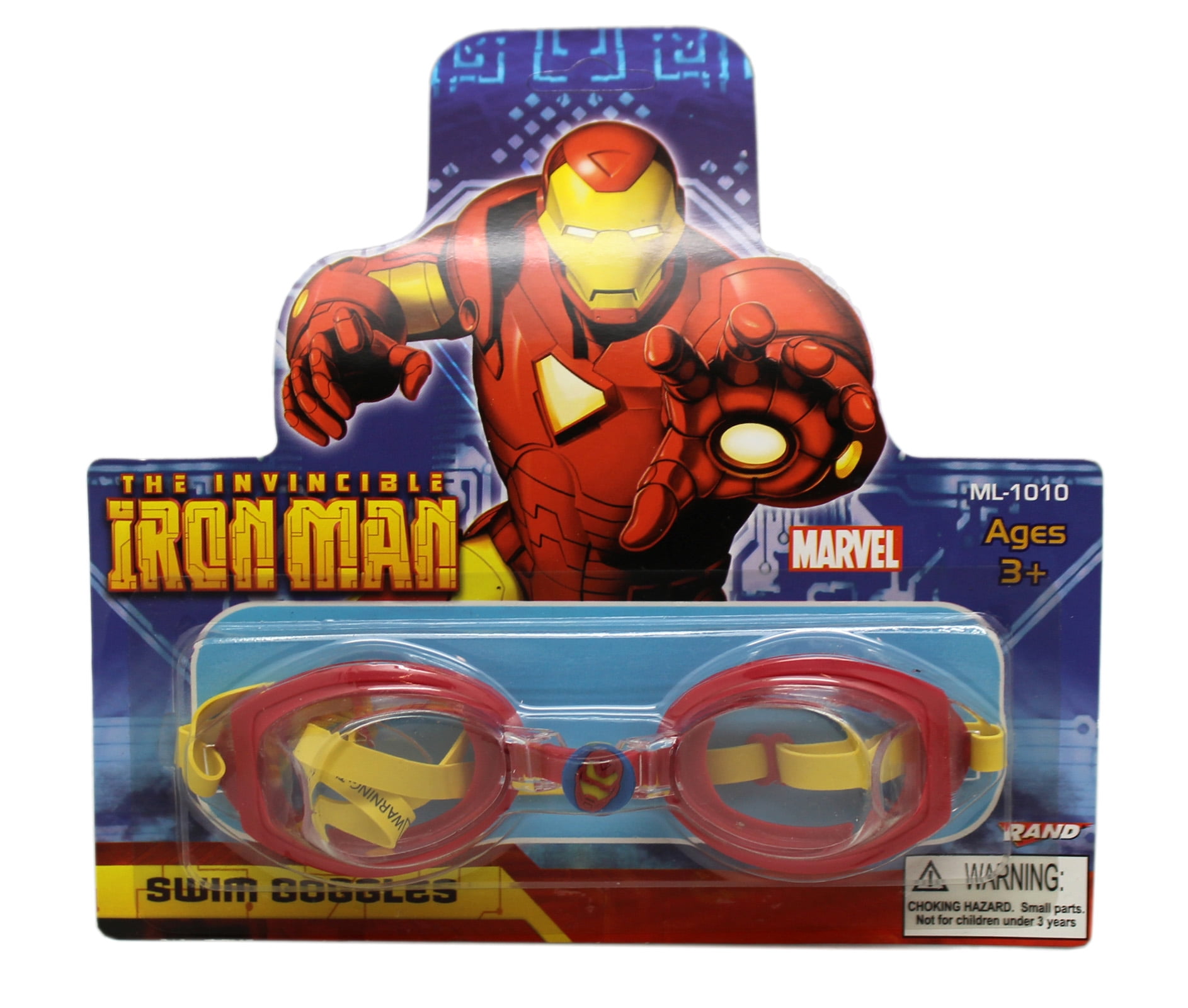 Iron Man Swim Goggles - Kids Swim Goggles