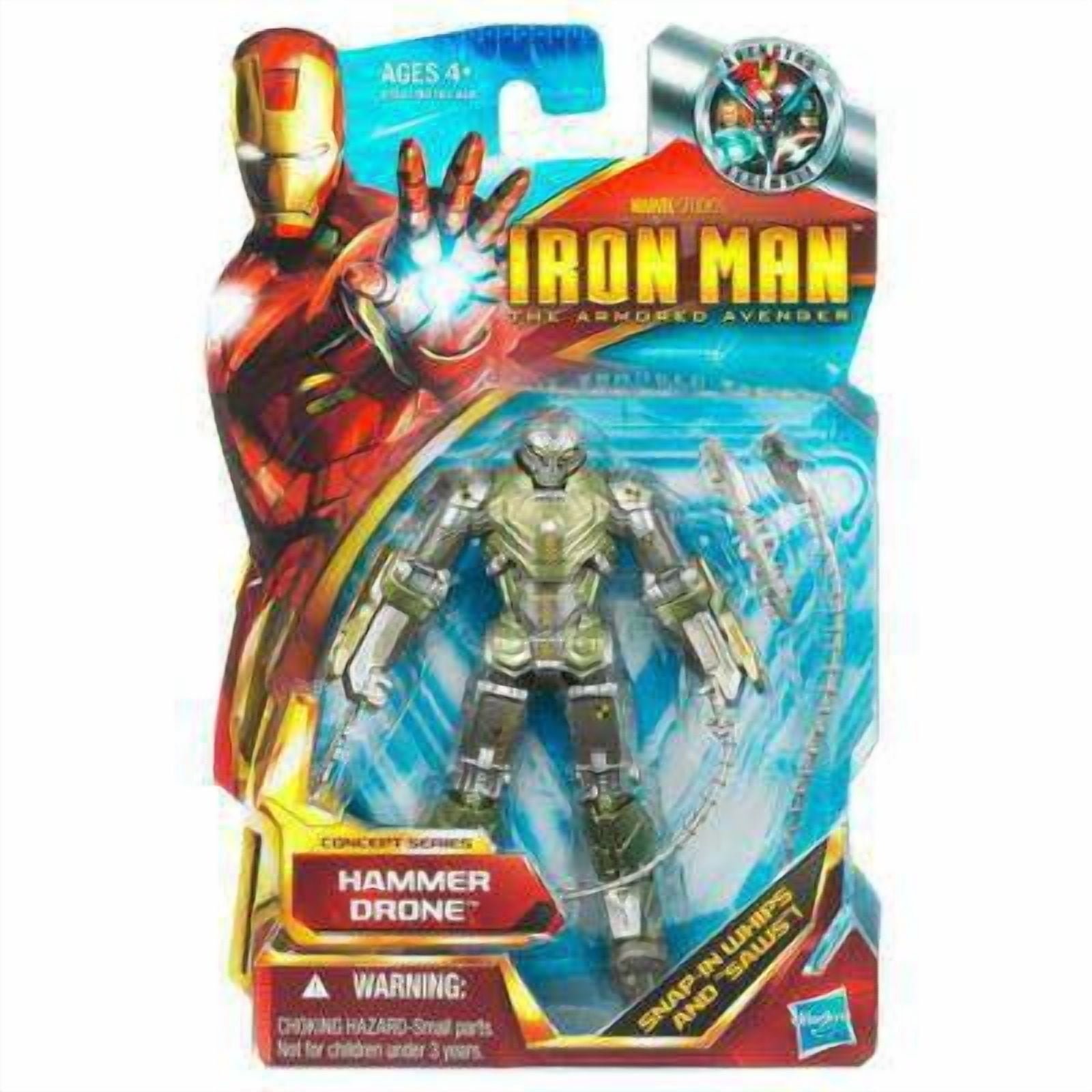 Iron Man Movie Series Hammer Drone Action Figure