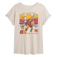 thumbnail image 1 of Iron Man - The Invincible - Juniors Oversized Graphic T-Shirt, 1 of 4