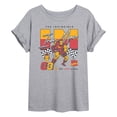 thumbnail image 1 of Iron Man - The Invincible - Juniors Oversized Graphic T-Shirt, 1 of 4