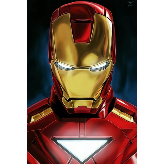 Iron Man Theme DIY Diamond Painting Kits for Adult5D Full Drill Craft Painting Kits Home Wall Decor12 x 16 inch.
