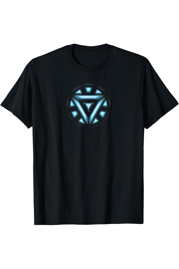 Iron Man Tony Stark Arc Reactor DTG Print Unisex T-Shirt