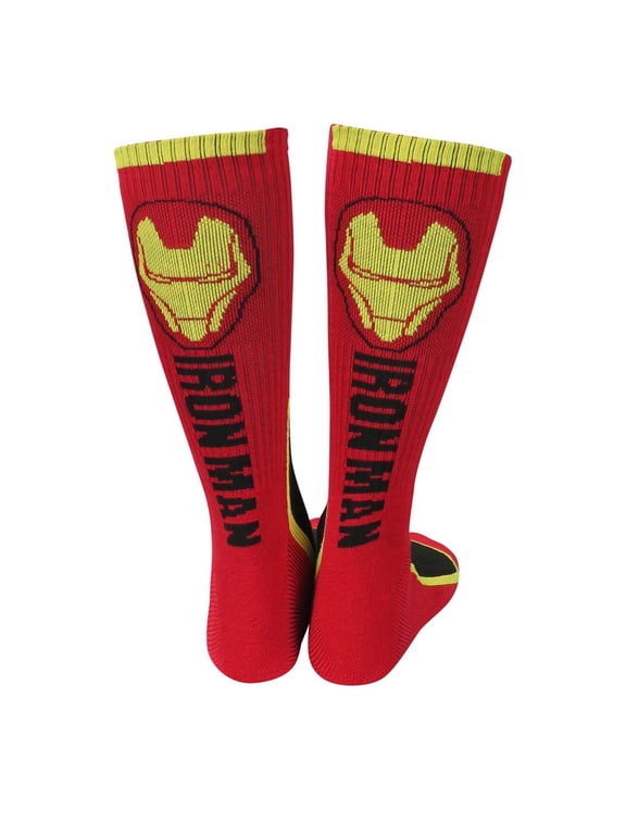 Two-Tone Athletic Crew Socks