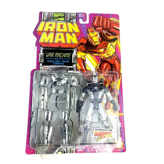 Iron Man War Machine with Shoulder Mount Cannons Action Figure