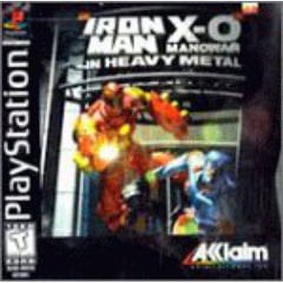 Pre-Owned Iron Man in Heavy Metal/X-O Manowar - Playstation PS1