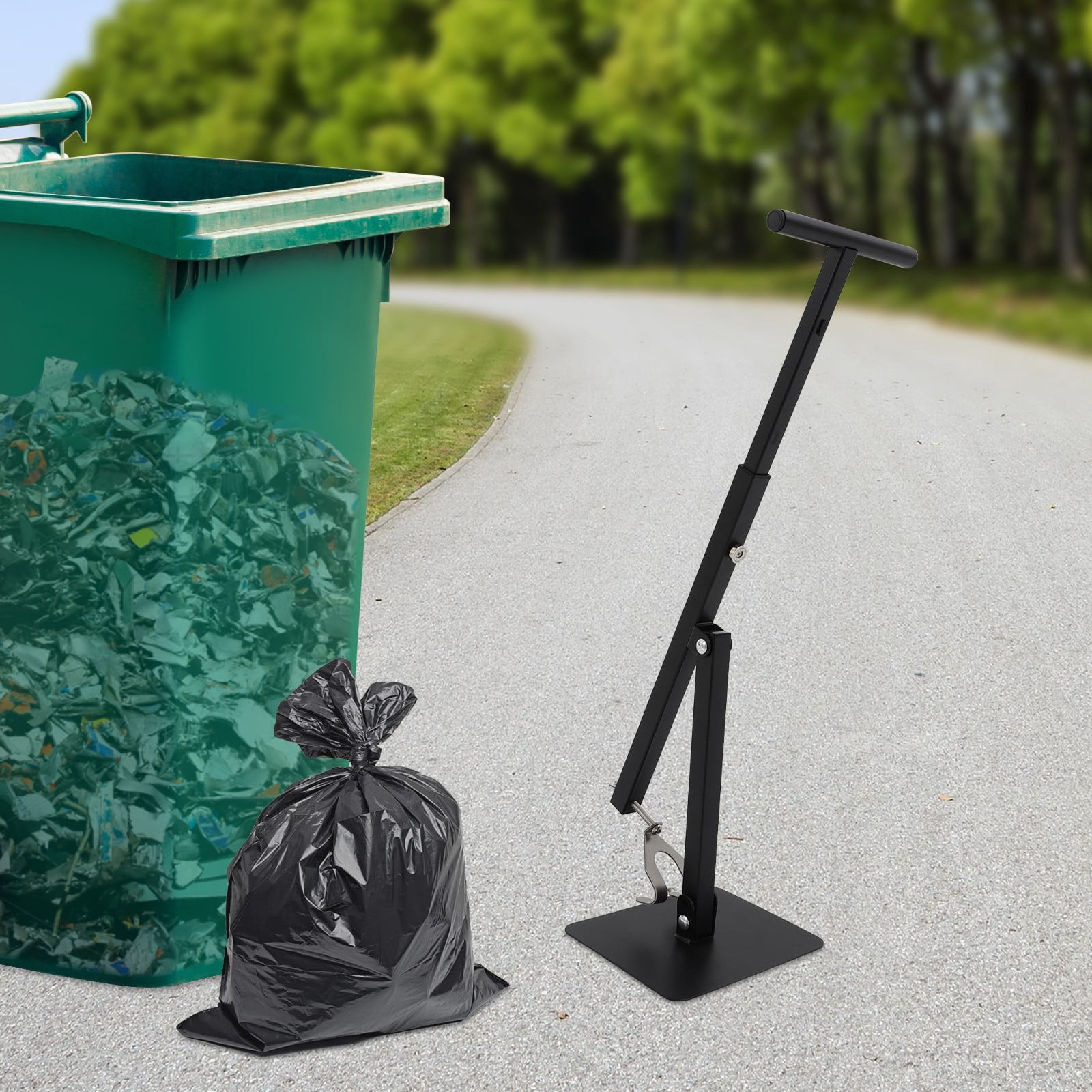 Iron Manual Trash Compactor Portable Small Trash Compactor, for General ...