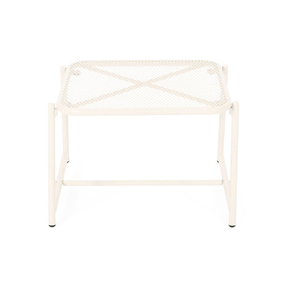 Iron Material Side Table / Garden Setting / Durable Summer Companion