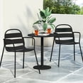 thumbnail image 1 of Iron Material - Smooth Round Table for Functionality - Patio Enjoyment / Offers a Practical Outdoor Setup, 1 of 6