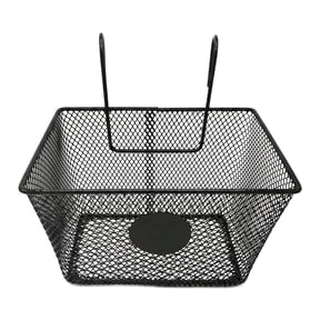 Iron Mesh Bike Basket for Front or Rear Cycling 8.66 in × 5.31 in × 6.10 in