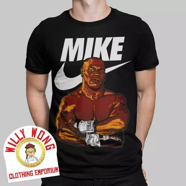 Iron Mike Tyson T-Shirt 80s 90s Boxing Champion World Tee Fighter MMA ...