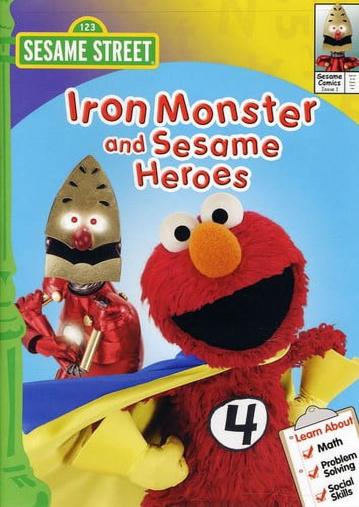 Iron Monster and Sesame Heroes (DVD), Sesame Street, Kids & Family