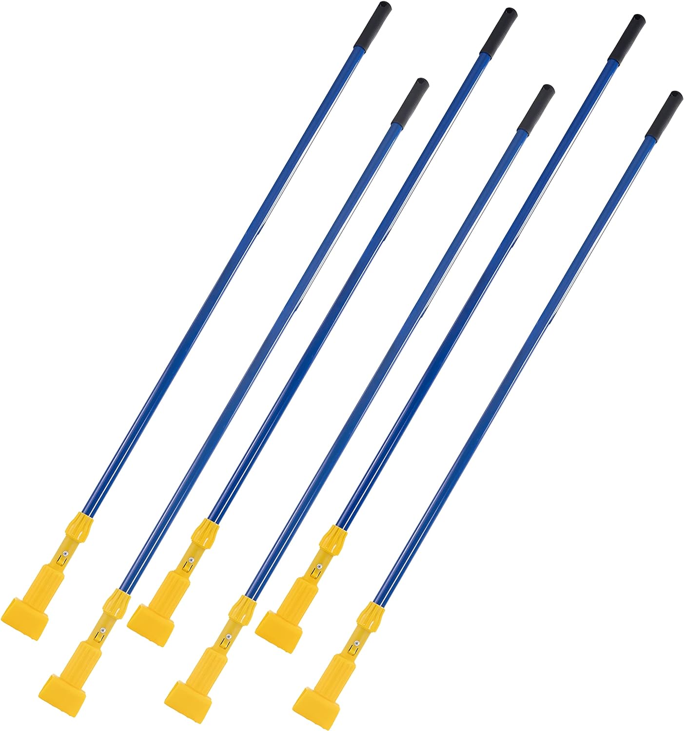 Iron Mop Handle for Floor Heavy Duty Mop Stick Replacement 60inch Jaw