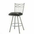 thumbnail image 1 of Iron Mountain 1103526 Alexander Swivel Counter Stool - Nickel, 1 of 1