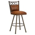 thumbnail image 1 of Iron Mountain 3603330 Waterson Swivel Bar Stool- 30 in. Seat Height - Inca & Bronze, 1 of 4