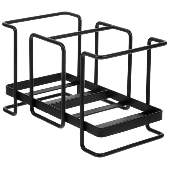 Iron Multifunctional Cup Holder Paper Dispenser Storage Rack Coffee Wear Pantry