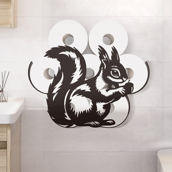 Iron Napkin Holder Home Decorations Squirrel 365x115x250mm. DIY