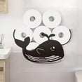 thumbnail image 1 of Iron Napkin Holder Home Decorations Whale 314x115x184mm, 1 of 9