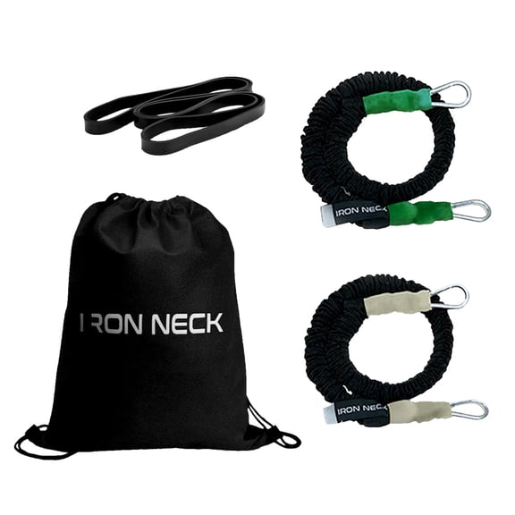 Iron Neck Strength Kit for Iron Neck 3.0 and 3.0 Pro | Rehabilitation and Strength Training | 35 lb and 50 lb Resistance Bands Included