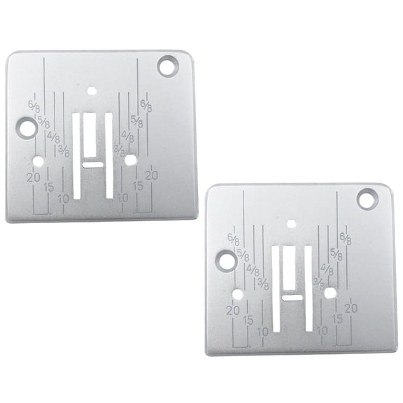 Iron Needle Plate For Home Sewing Machines Smooth Sewing Surfaces Universals Compatibility Easy Installation