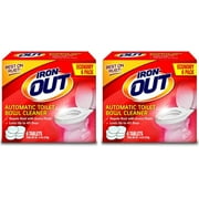 Iron OUT Automatic Toilet Bowl Cleaner Tablets, 6 per Box, 2 Boxes