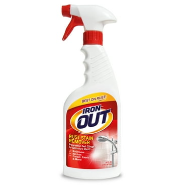 Iron OUT Rust Stain Remover Spray Gel, 24 oz