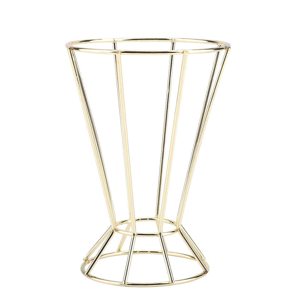Iron Octagonal Tower shaped Geometric Plant Stand Flower Hanger Garden ...