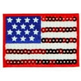 thumbnail image 1 of Iron-On Embroidered Sequin Applique/Patch Flag, 1 of 1