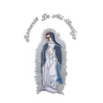 thumbnail image 1 of Iron On Embroidered Silver Gold Patch Virgin Mary Maria Guadalupe Mother of God, 1 of 4