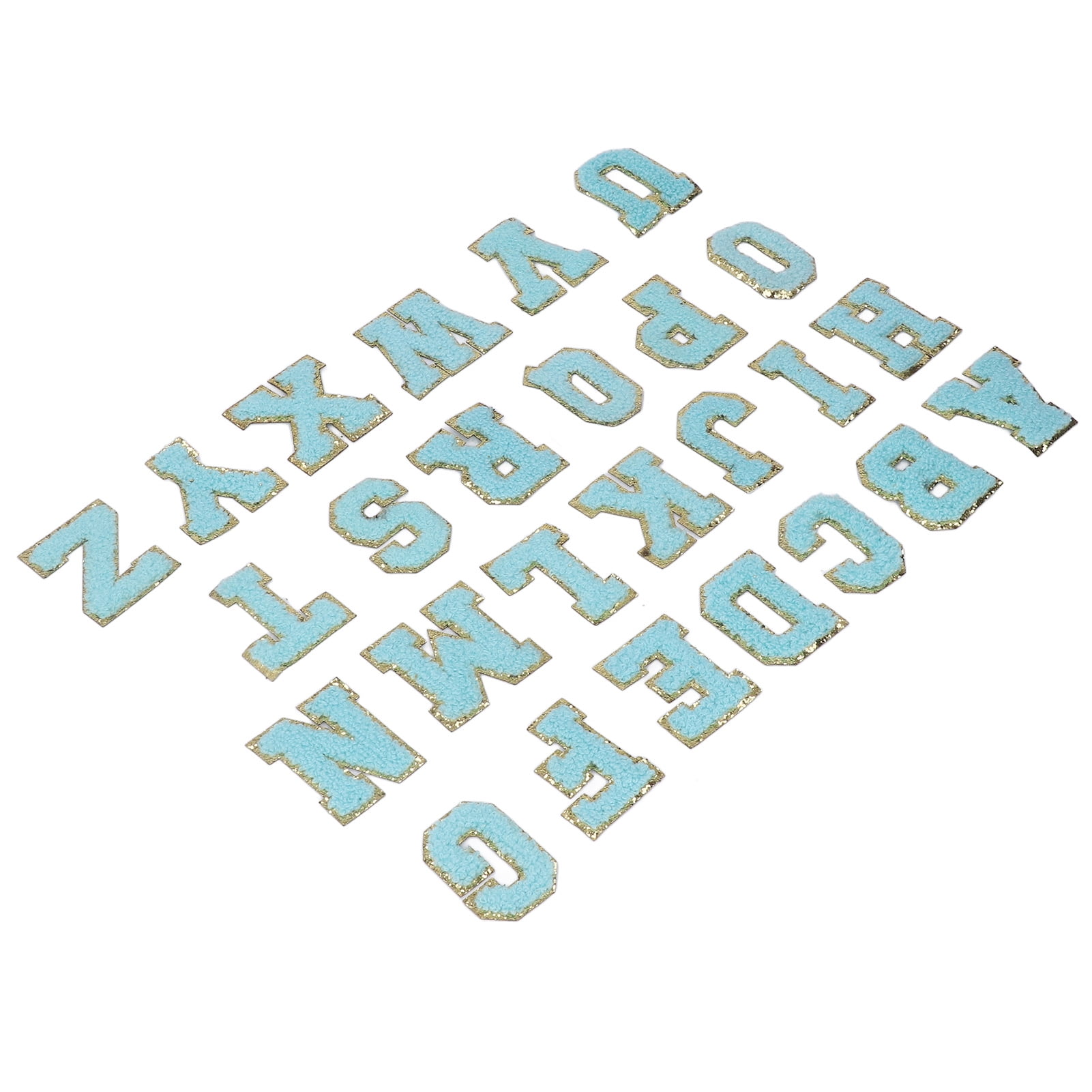 Iron On Letter Patches Sew On Alphabet Patches Fabric Letters 26 Pcs