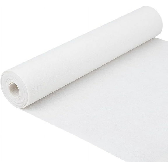 Iron-On Polyester Interfacing Fabric White Sided Interfacing Sewing Crafting Fabric for Crafts Bags Home Decoration 4.7 Yardsx15.7Inchx0.6mm