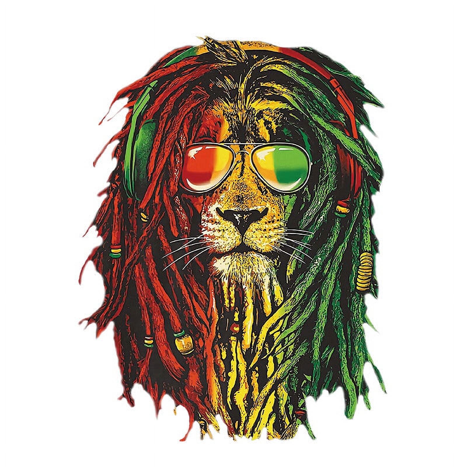 Iron On Transfers Tshirts Clothing Heat Transfer Patch Lion Head Decal