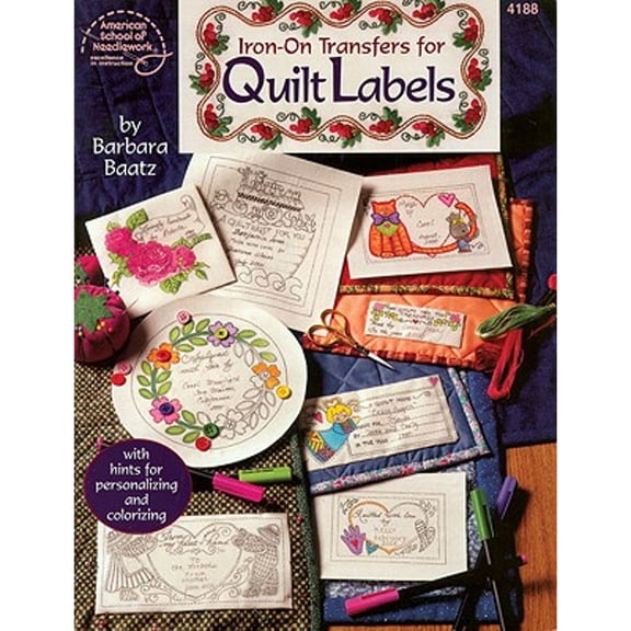 Pre-Owned Iron-On Transfers for Quilt Labels, 9780881959031, 0881959030, Paperback,