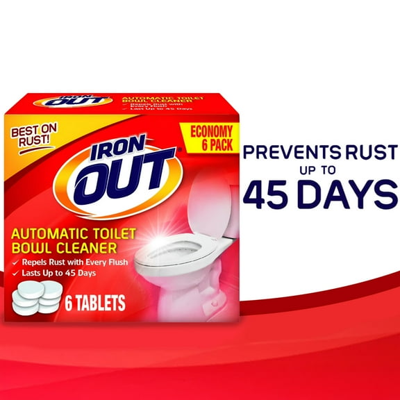 Iron Out® Automatic Toliet Bowl Cleaner Tablets - 6 Count