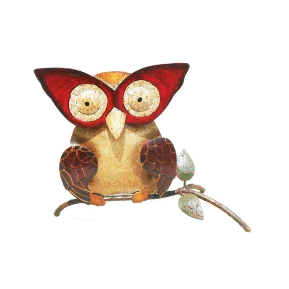 Iron Owl Decor Small
