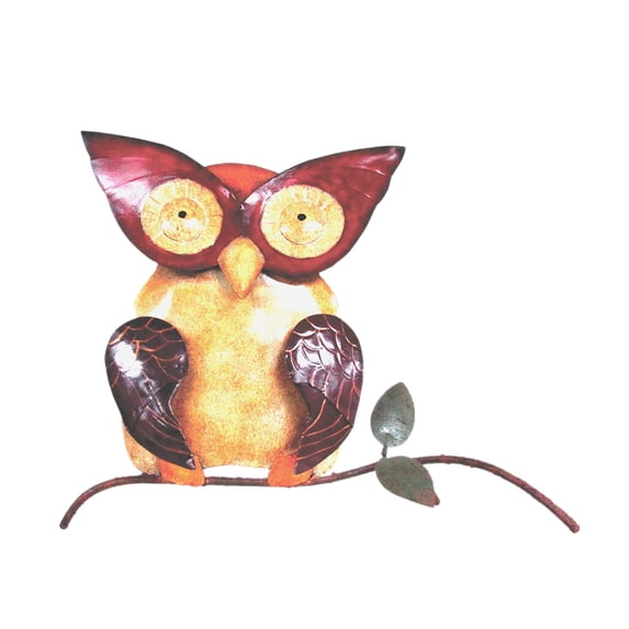 Iron Owl Wall Decor