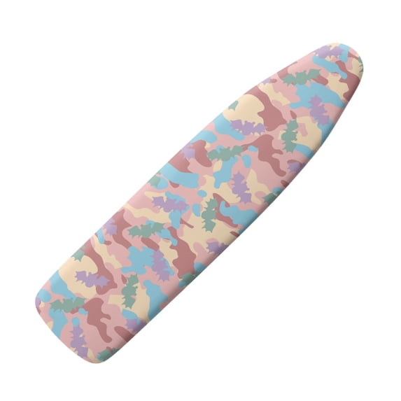 Iron Pad Covers 15" x 54" Quick Install Bat Camouflage Pattern Removable Cover One-Piece Cover with Elastic Edges & Fastener Straps Dust - Proof