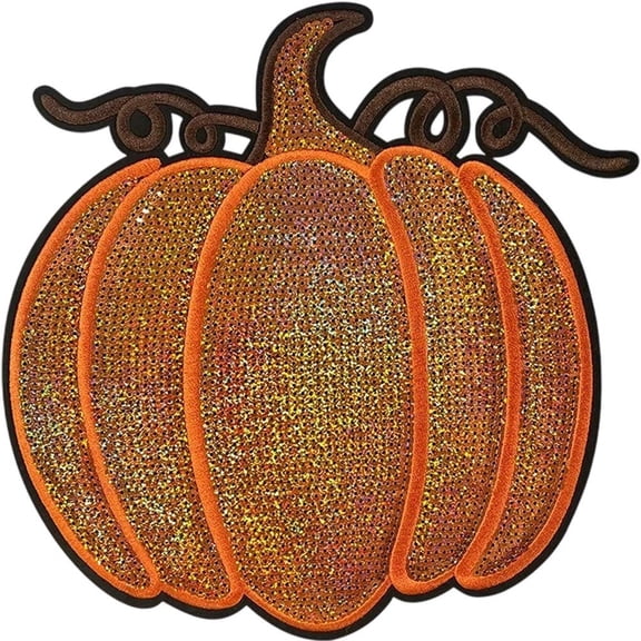 Iron on Patch Sew on Patches Vintage Decor Halloween Crafts for Kids Halloween Pumpkin Patch Halloween Patches Iron on Clothes Patches Fabric Child Embroidered