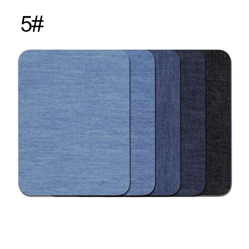 Iron on Patches for Clothing Repair , Denim Patches for Jeans Kit Iron ...
