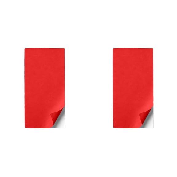 Iron Patches, Fabric Repair, Iron on Patches for Jeans, Shirts, Clothes, Pants, 8X4In, 2Pcs (Red2)
