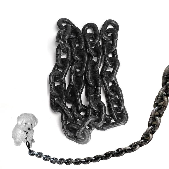 Iron Paw Chain Leash, Iron Paw Leash, Big Chain Leash For Small Dog Funny, Lightweight Plastic Novelty Pet Walking Rope