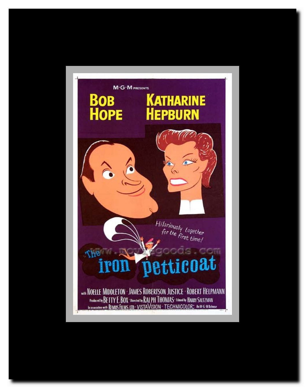 Iron Petticoat Framed Movie Poster