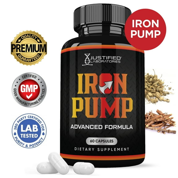Iron Pump Advanced Men's Health Formula 1484mg 60 Capsules