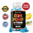thumbnail image 1 of Iron Pump Male Enhancement Extreme Gummies 1393MG 60 Gummys, 1 of 6