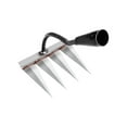 thumbnail image 1 of Iron Rake for Gardening and Weeding, Ironrake The Heavy Duty Iron Weeding Rake, Rake for Dethatching Lawn, Garden Weeding Tools for Backyard Lawn Loosening (4 Size Options), 1 of 9