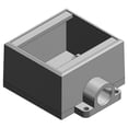 thumbnail image 1 of Thomas & Betts FD22-TB, (1) 3/4"", Iron, FD, Deep Shape, Cast Device Box, 1pc, 1 of 1