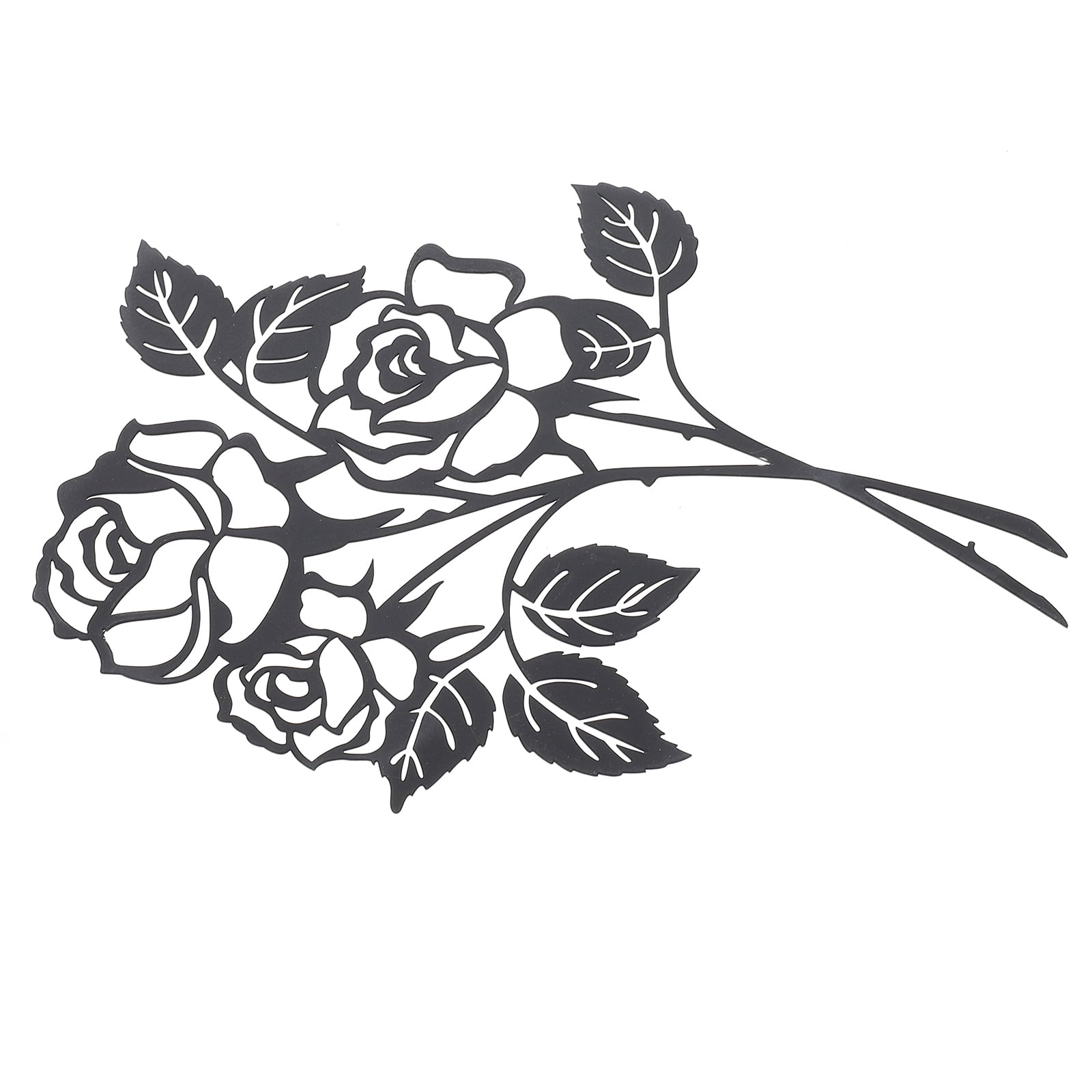 Iron Rose Wall Decor Rose Wall Art Decor Flower Wall Decor for Bedroom