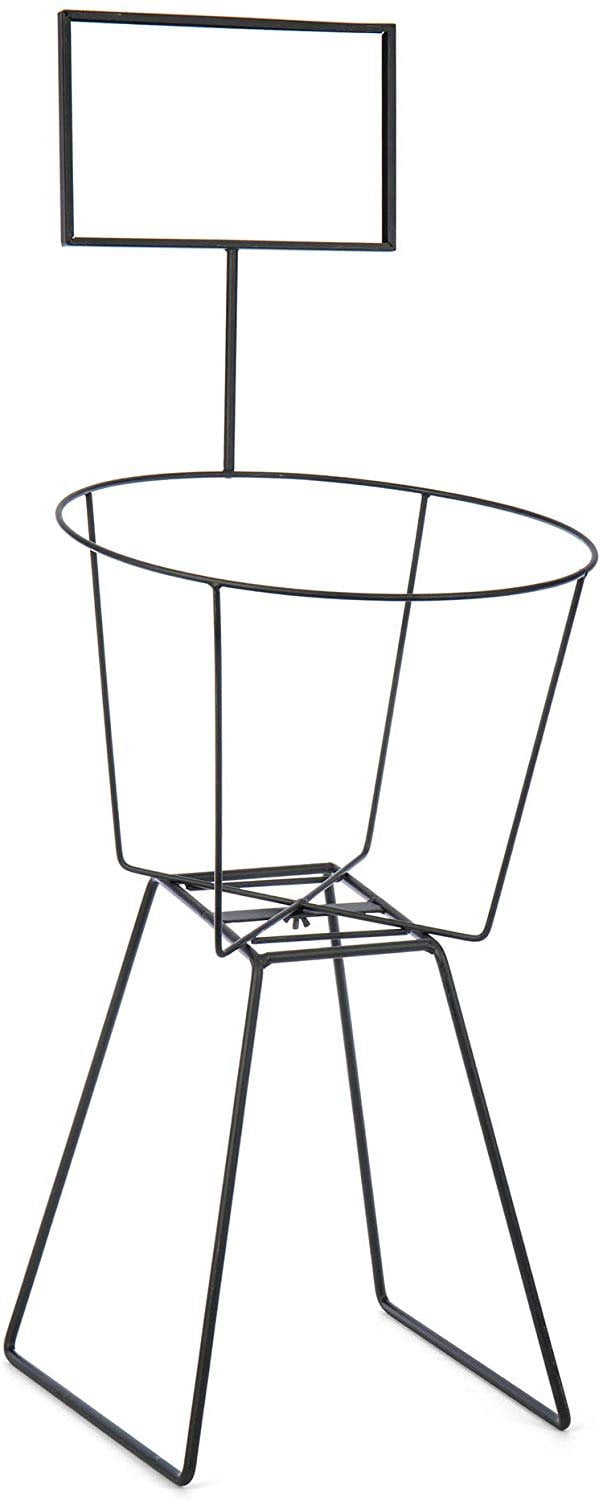 Circular Basket Rack Iron Round Basket Display Rack - Walmart.com