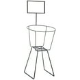 thumbnail image 1 of Iron Round Basket Display Rack, 1 of 2