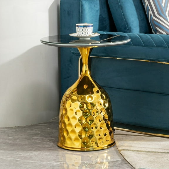 Iron Coffee Table for Bedroom & Leisure, Nordic Simple Style, Easy-Clean & Space-Saving