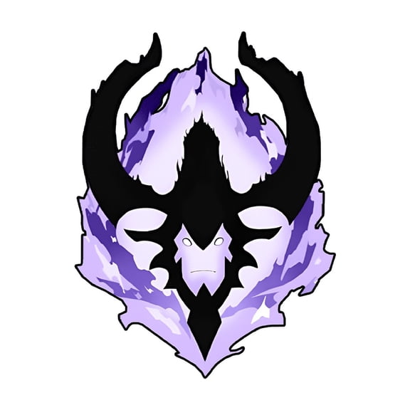 Iron Shadow Soldier Sticker Solo Leveling Fan Art Collectible